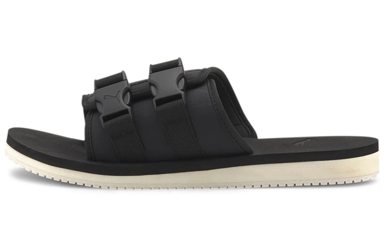 Puma Wilo Lux Sandal Nylon 'Black Whisper White' 372545-01