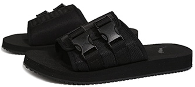 푸마 윌로 럭스 슬라이드 블랙 (Puma Wilo Lux Slide Black) 371176-01 Lookbook 푸마 윌로 럭스 슬라이드 블랙 (Puma Wilo Lux Slide Black) 371176-01