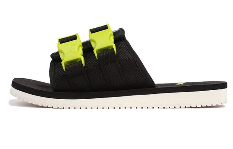 Puma Wilo Lux Sandal Slide Black/Yellow 371176-02