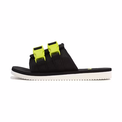 Puma Wilo Lux Sandal Slide Black/Yellow