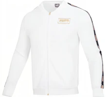 Puma Windproof Baseball Collar Jacket with Logo Print Long Sleeves Casual 582307-02 Puma Windproof Baseball Collar Jacket with Logo Print Long Sleeves Casual 582307-02