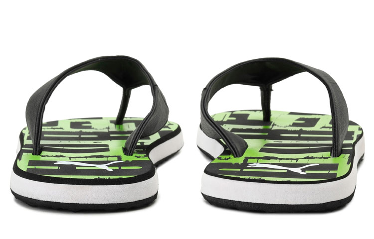 Shop Puma Windster Slide 'Black Green White' 373116-05