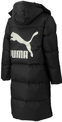 PUMA冬季男女连帽羽绒夹克后背印花 - 黑色 539572-01 Order PUMA冬季男女连帽羽绒夹克后背印花 - 黑色 539572-01