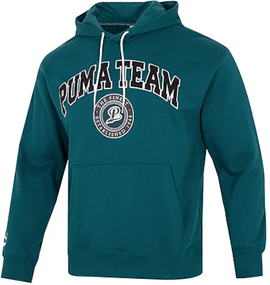 Puma Winterized Team Hoodie Green Casual Pullover Sweatshirt 539274-24 Buy Puma Winterized Team Hoodie Green Casual Pullover Sweatshirt 539274-24