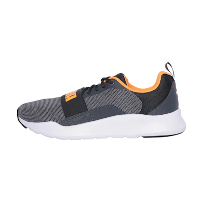 Puma Wired Knit Low-Top Sneakers Grey/Black