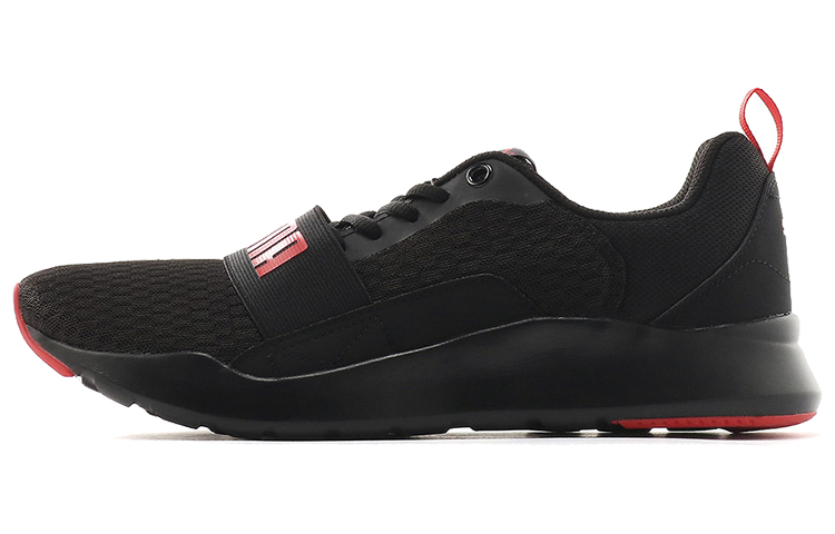 Puma Wired Low-top Running Shoes Black/Red