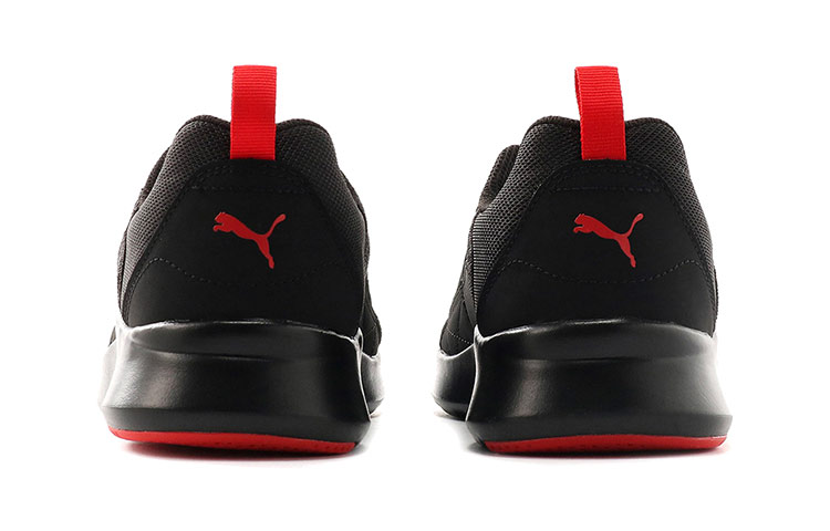 Puma Wired Low-top Running Shoes Black/Red 圖 4