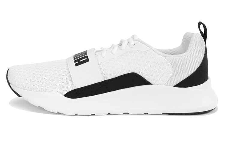 Puma Wired Low Running Shoes White/Black 366970-24