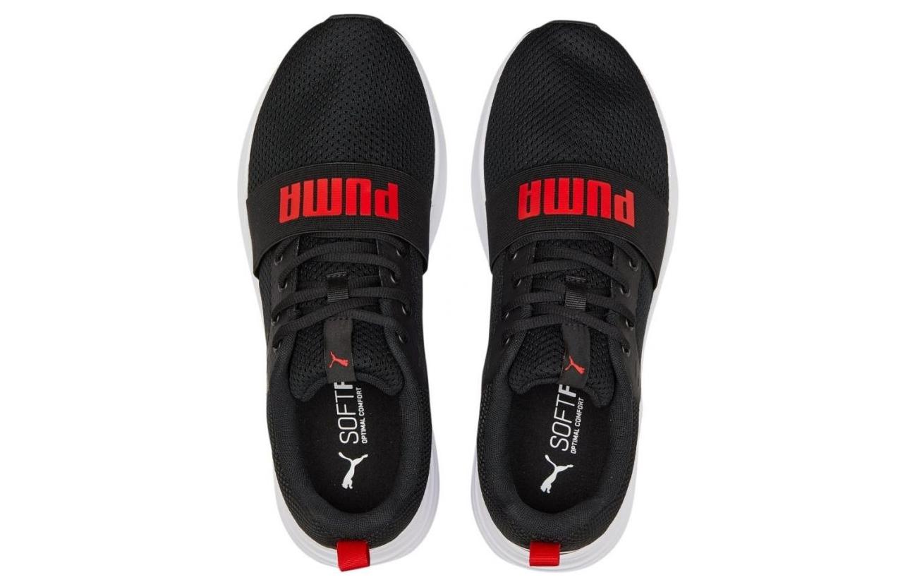 Shop Puma Wired Run ''Zwart High Risk Rood'' 373015-21