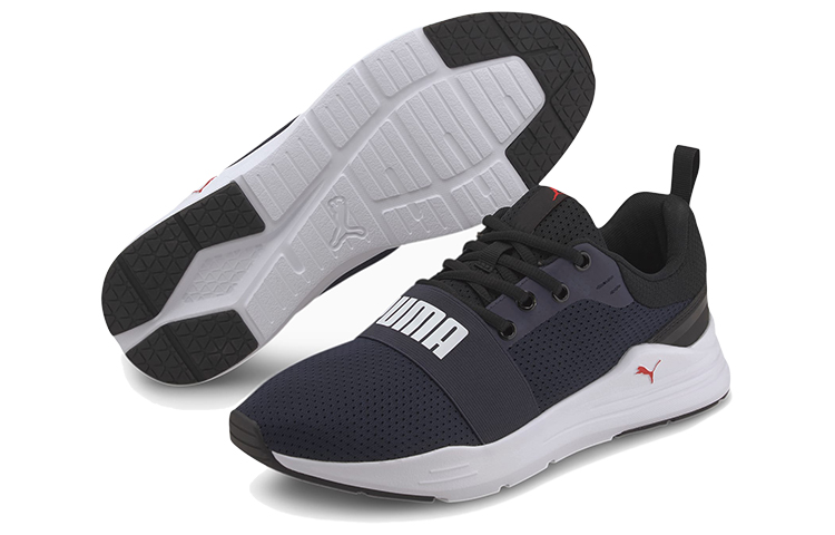 Lookbook Puma Wired Run ''Peacoat'' Hardloopschoenen 373015-03