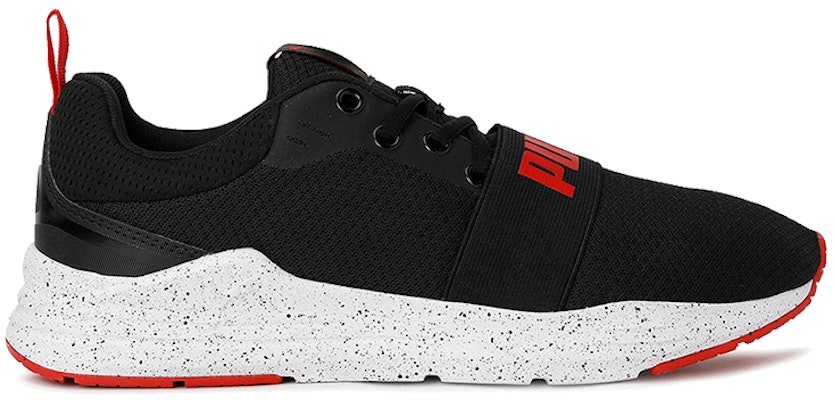 Puma Wired Speckled Imeva 'Hitam Putih Merah' 373200-01 Order Puma Wired Speckled Imeva 'Hitam Putih Merah' 373200-01