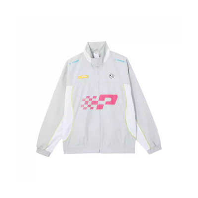 Puma Woven Beyond the Speed Retro Racing Jacket Unisex Gray 631081-80