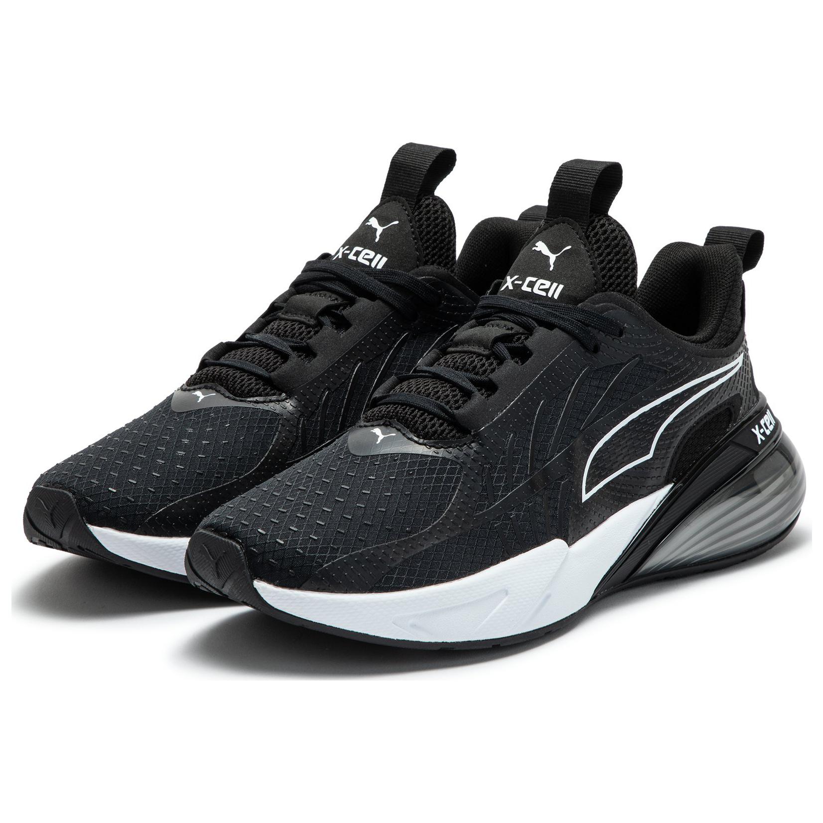 Puma X-Cell Action Running Shoes 'Black White' 圖 8
