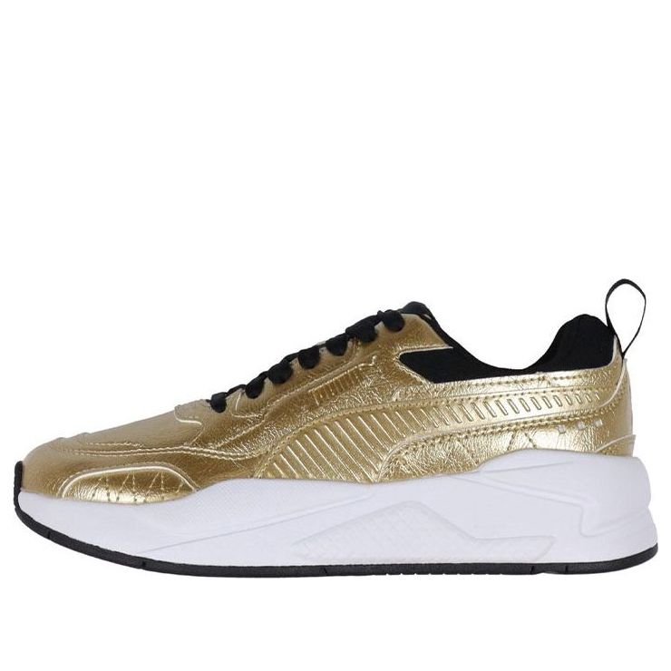 Puma X-Ray2 Square Metallic Tum Running Shoes Gold 382218-02