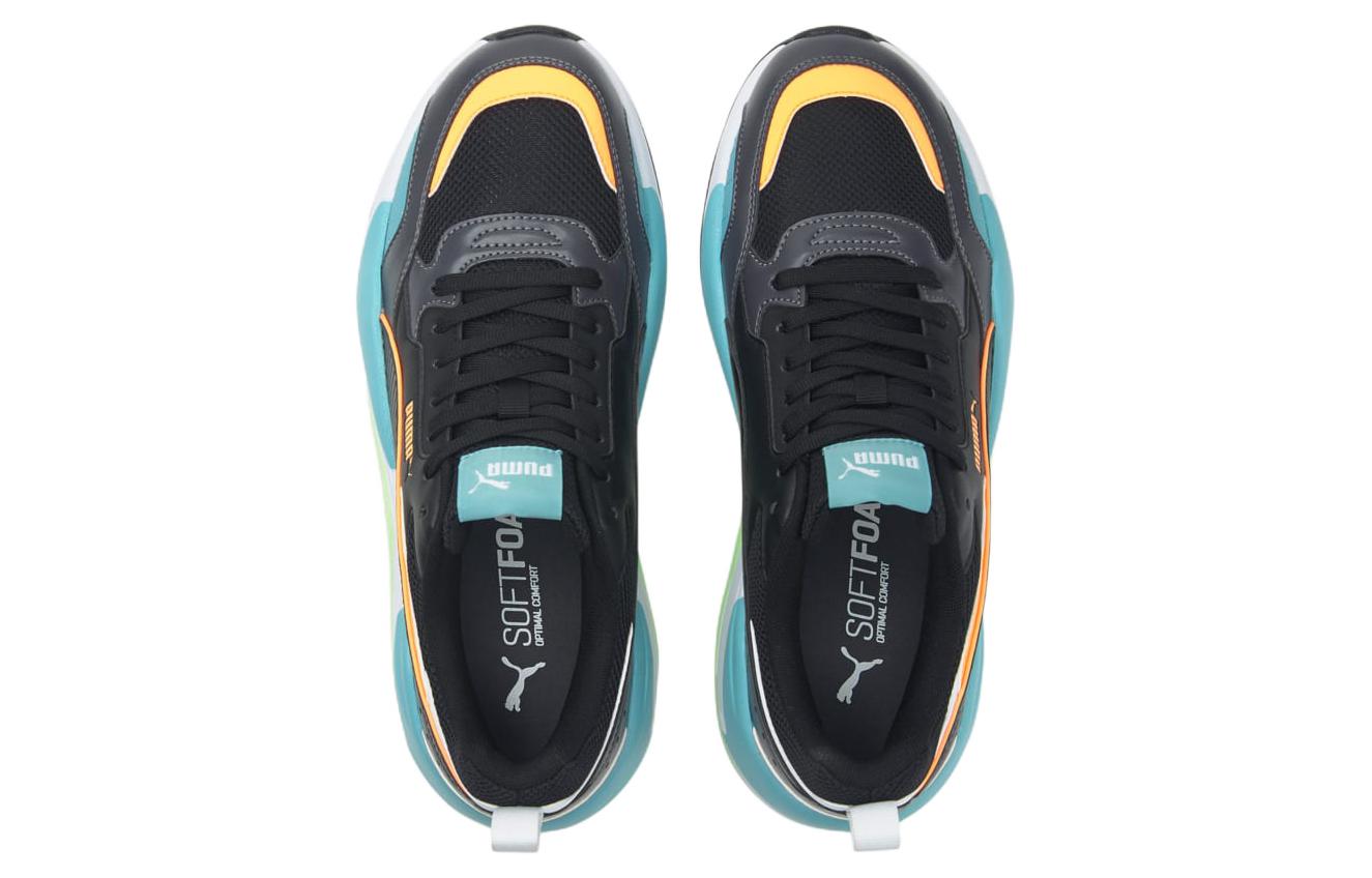 Lookbook Puma X-Ray 2 Square 運動休閒鞋 黑藍綠