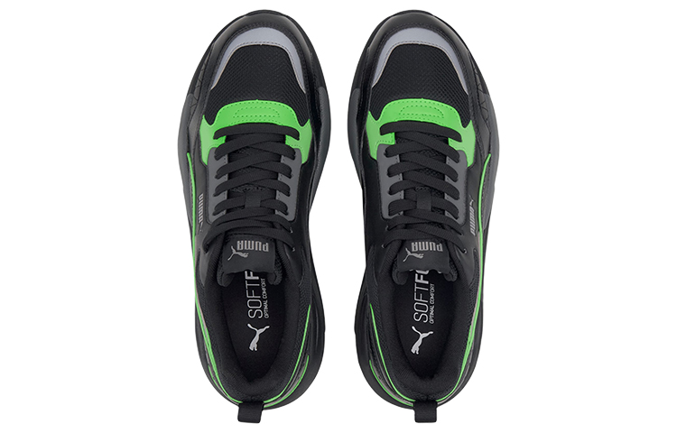 Puma X-Ray 2 Square 'Black Elektro Green' 圖 4