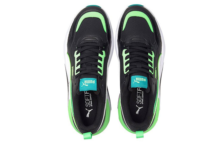Puma X-Ray 2 Square 'Black White Green Colorblock' 圖 3