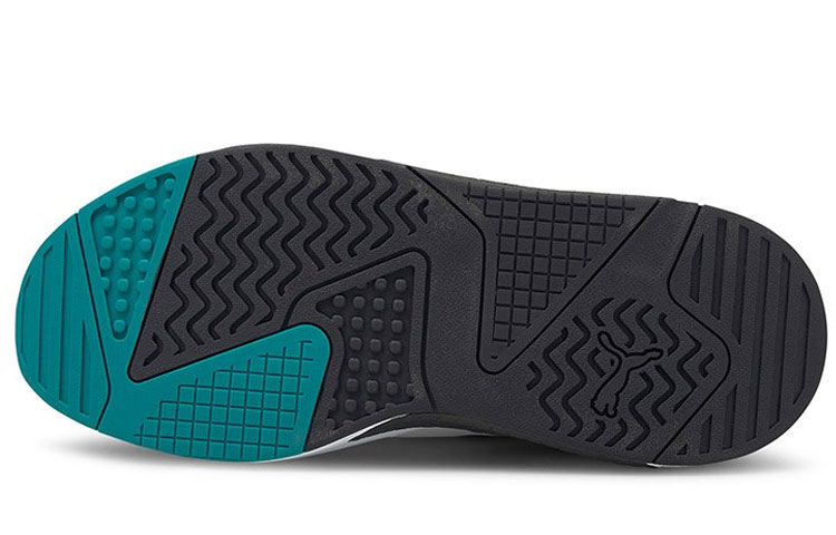 Puma X-Ray 2 Square 'Black White Green Colorblock' 圖 5