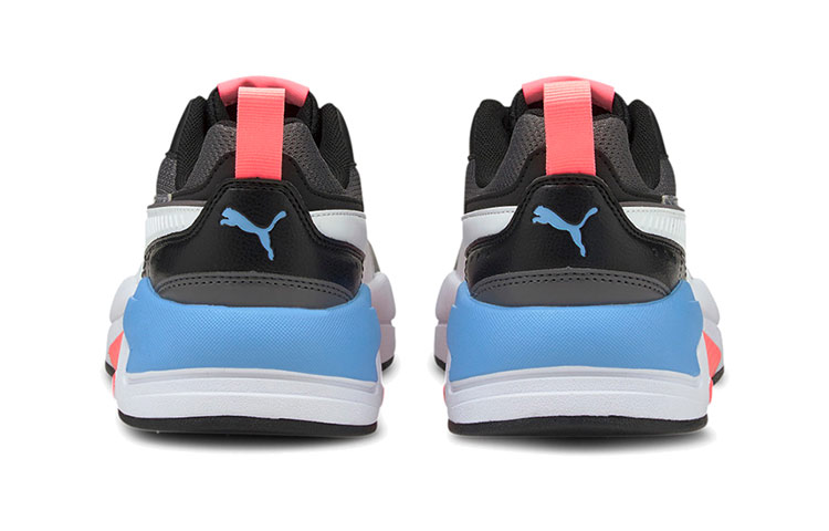 Shop Puma X-Ray 2 Square 黑粉白 低筒運動鞋