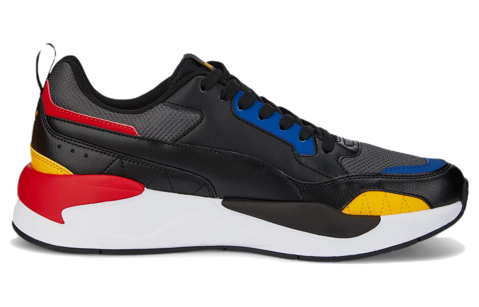 Order Puma X-Ray 2 Square 'Hitam Kuning Merah' 373108-50