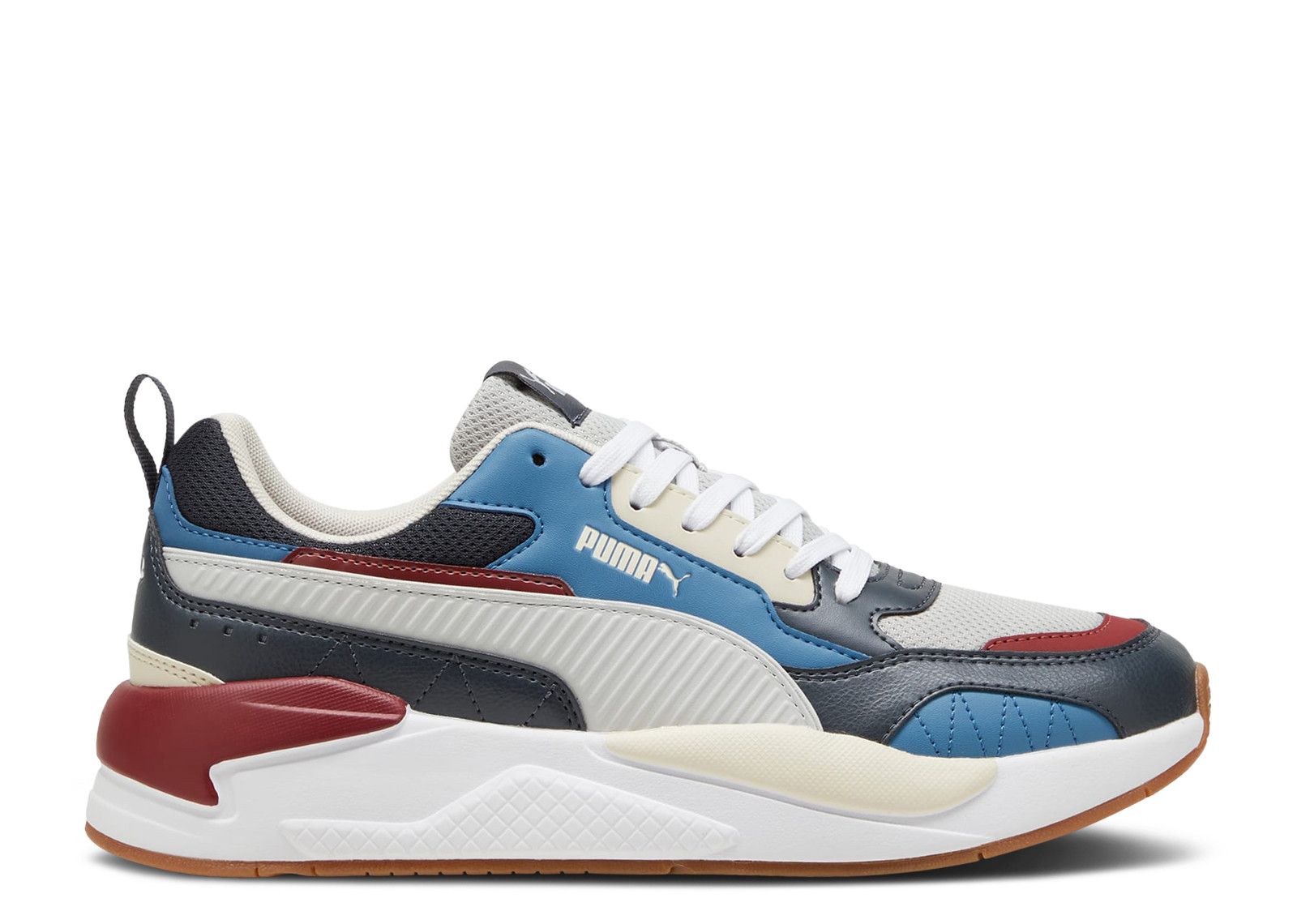 Puma X-Ray 2 Square 'Glacial Grey Blue Intense Red' 373108-89