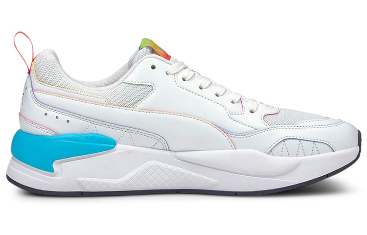 Order Puma X-Ray 2 Square 'Rainbow - White' 368856-01