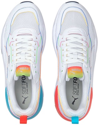 Puma X-Ray 2 Square 'Rainbow - White' 368856-01 Lookbook Puma X-Ray 2 Square 'Rainbow - White' 368856-01