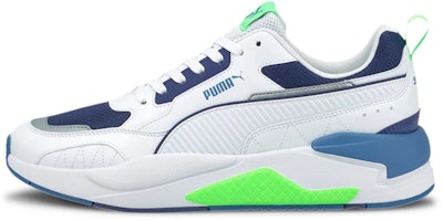 Puma X-Ray 2 Square 'White Electric Green Blue' 373108-14 Puma X-Ray 2 Square 'White Electric Green Blue' 373108-14