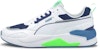 Puma X-Ray 2 Square 'Putih Hijau Elektrik Biru' 373108-14