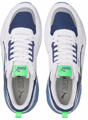Puma X-Ray 2 Square 'White Electric Green Blue' 373108-14 Shop Puma X-Ray 2 Square 'White Electric Green Blue' 373108-14