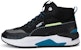 Puma X-Ray 2 Square Mid WTR 'Hitam Digital Biru' 373020-01