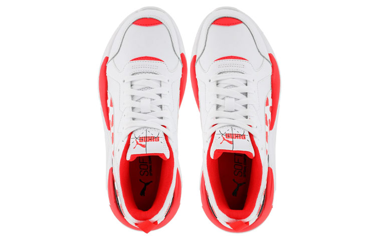 Lookbook プーマ X-Ray 「バレンタイン ホワイト レッド」 381696-01 381696-01