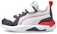 Puma X-Ray AC Kanak-kanak 'Putih Hitam Merah' 372922-13