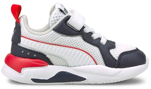 푸마 X-Ray AC 유아용 '화이트 블랙 레드' 372922-13 Order 푸마 X-Ray AC 유아용 '화이트 블랙 레드' 372922-13