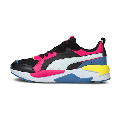 Puma X-Ray Game 'White Black Pink Colorblock'