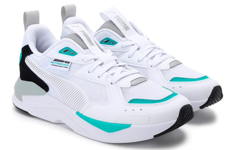 Lookbook 彪馬 Mapf1 X-Ray Lite Pro 耐磨輕便 低幫運動鞋 白灰黑