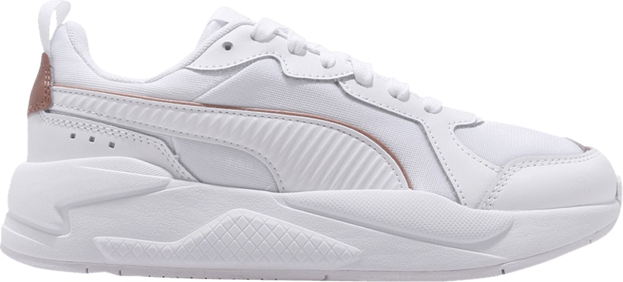 Women Puma X Ray Metallic White Rose Gold 373072 02 373072 02