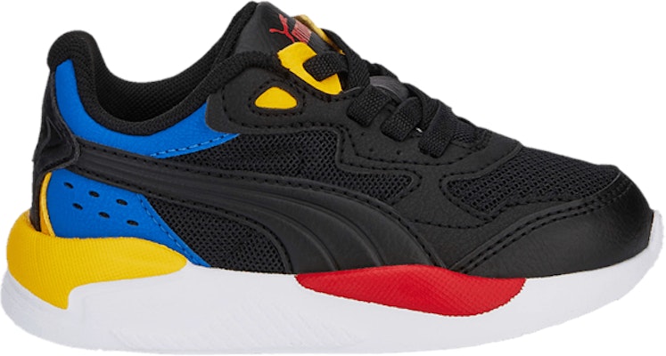 Toddler Puma X Ray Speed Black Spectra Yellow 384900 04