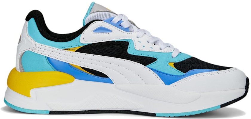 푸마 X-RAY 스피드 '화이트 블루 옐로우' 384638-21 Order 푸마 X-RAY 스피드 '화이트 블루 옐로우' 384638-21