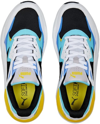 푸마 X-RAY 스피드 '화이트 블루 옐로우' 384638-21 Shop 푸마 X-RAY 스피드 '화이트 블루 옐로우' 384638-21