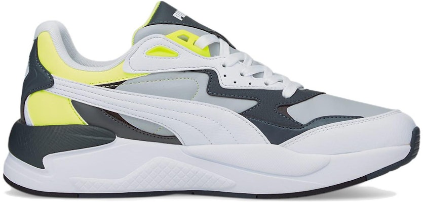 Puma X-Ray Speed SL 運動休閒鞋 男女同款 白灰黃 Order Puma X-Ray Speed SL 運動休閒鞋 男女同款 白灰黃