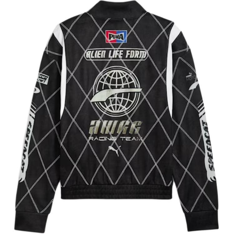 Lookbook PUMA x A$AP Rocky Unisex Baju Lengan Panjang Hitam Fesyen FW24. 631126-01