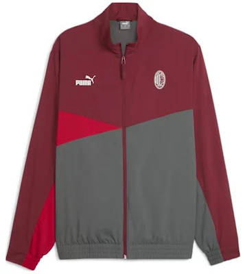 Puma x AC Milan Colorblock Logo Track Jacket - Dark Gray 777100-01 Buy Puma x AC Milan Colorblock Logo Track Jacket - Dark Gray 777100-01