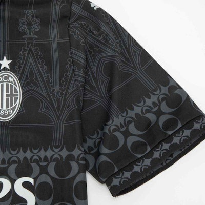 PUMA x AC Milan x PLEASURES 黑色印花男款短袖足球球衣 776064-01 Details for PUMA x AC Milan x PLEASURES 黑色印花男款短袖足球球衣 776064-01