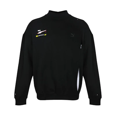 Puma ADER ERROR Black Knit Pullover Casual Sweatshirt (Unisex) 595539-01