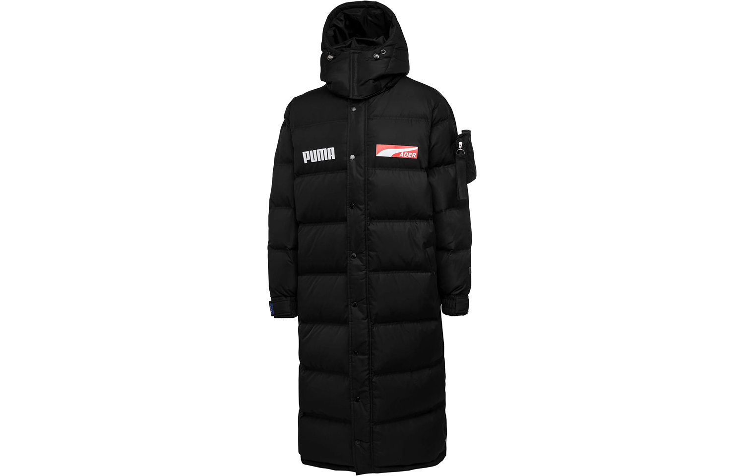 Puma x ADER ERROR Black Reflective Long Down Puffer Coat Winter Unisex 576956-01