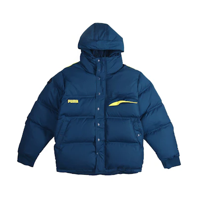 PUMA ADER ERROR Blue Unisex Classics Down Puffer Jacket 595534-60