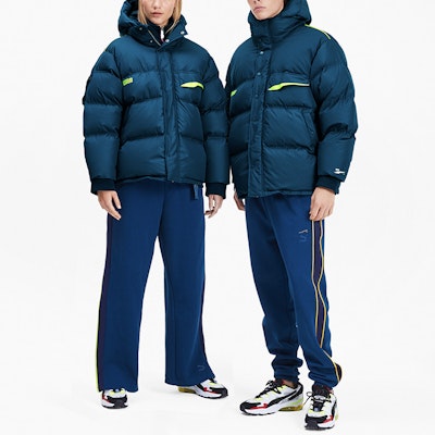 PUMA x ADER ERROR 藍色中性經典羽絨外套 595534-60 Shop PUMA x ADER ERROR 藍色中性經典羽絨外套 595534-60