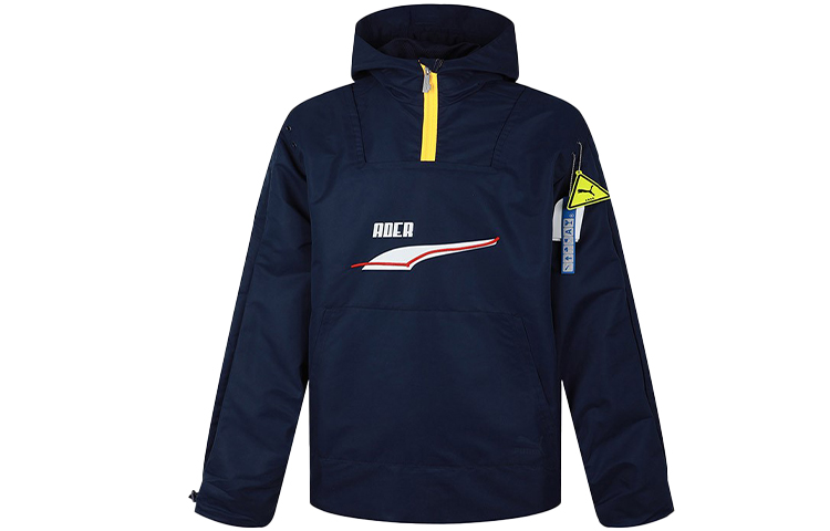 Puma ADER ERROR Colorblock Pullover Hooded Jacket Unisex Blue 595535-06