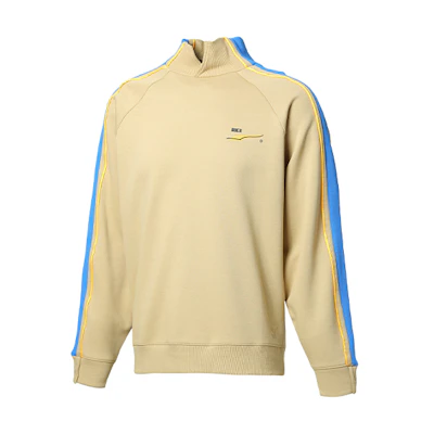 Puma ADER ERROR Colorblock Raglan Pullover Sweatshirt Unisex Khaki 595538-49